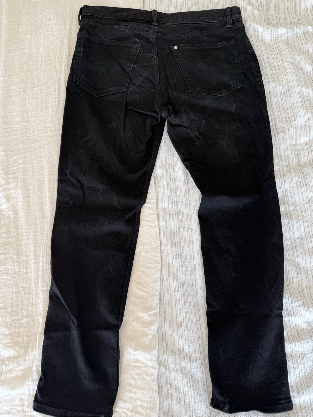 H&M Men's Black Straight Jeans